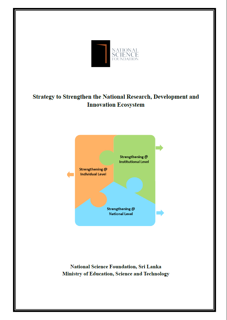 Strategy to Strengthen the National Research, Development and  Innovation Ecosystem